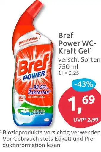 Budni Bref power wc- kraft gel Angebot