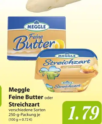 Famila Nord Ost Meggle feine butter oder streichzart Angebot