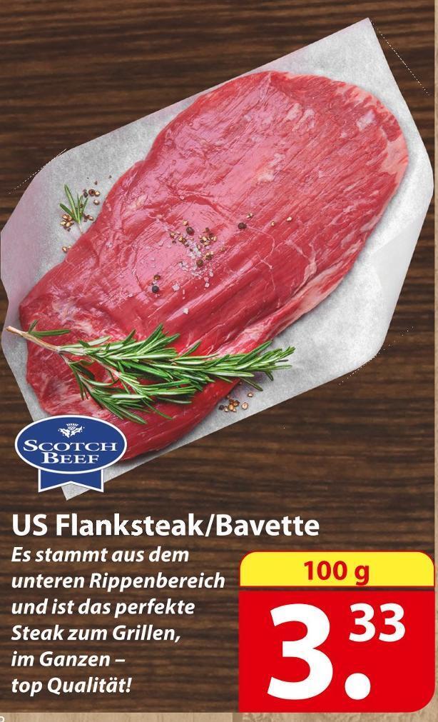 Us flanksteak/bavette Angebot bei Famila Nord Ost