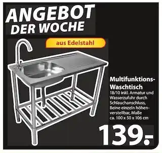 Famila Nord Ost Multifunktions-waschtisch Angebot