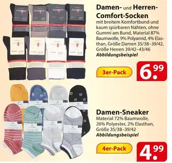 Famila Nord Ost Damen-sneaker oder damen- und herren-comfort-socken Angebot