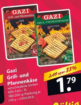 Famila Nord Ost Gazi grill- und pfannenkäse Angebot