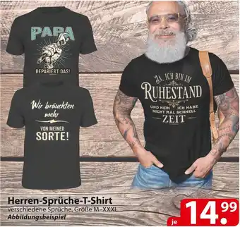 Famila Nord Ost Herren-sprüche-t-shirt Angebot