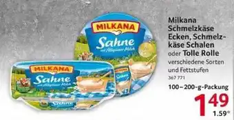 Selgros Milkana Schmelzkäse Ecken, Schmelz Käse Schalen Oder Tolle Rolle Angebot