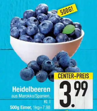 Marktkauf Heidelbeeren 500g Angebot