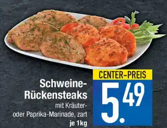 Marktkauf Schweine-Rückensteaks 1kg Angebot