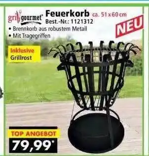 Norma24 Gri Gourmet Feuerkorb Angebot