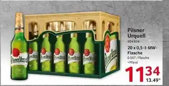 Selgros Pilsner Urquell Angebot