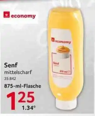 Selgros Senf Economy Angebot