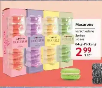 Selgros Macarons Verschiedene Sorten Angebot