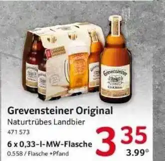 Selgros Grevensteiner Original Angebot