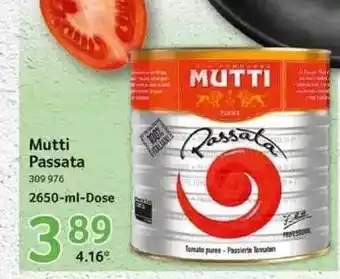 Selgros Mutti Passata Angebot