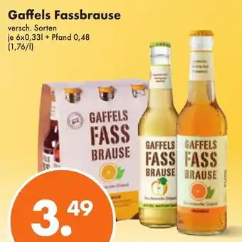 Trink und Spare Gaffels Fassbrause 6x0,33L Angebot