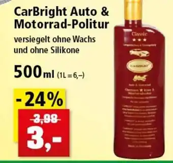 Thomas Philipps Carbright Auto & Motorrad-politur Angebot