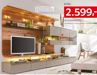 XXXLutz Musterring wohnwand Angebot