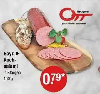 V Markt Bayr. Koch-salami Angebot