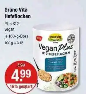 V Markt Grano Vita Hefeflocken Angebot