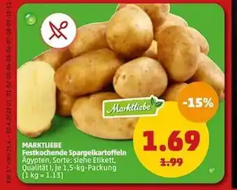 PENNY Marktliebe Festkochender Spargelkartoffeln Angebot