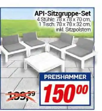 CENTERSHOP Api Sitzgruppe-set Angebot