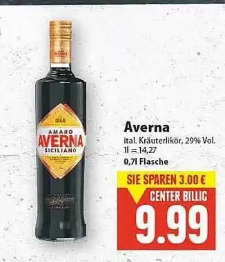 E-Center Averna Angebot