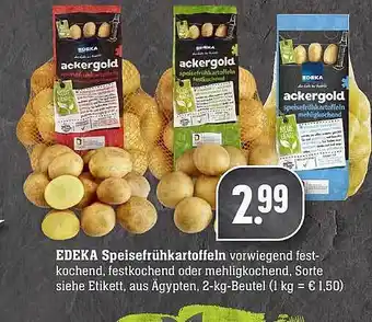 Edeka Edeka Speisefrühkartoffeln Angebot