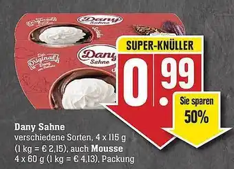 Edeka Dany Sahne Auch Mousse Angebot