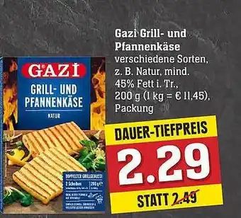 Edeka Gazi Grill- Und Pfannenkäse Angebot