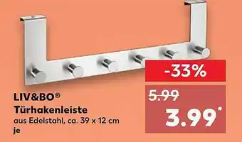 Kaufland Liv&bo Türhakenleiste Angebot