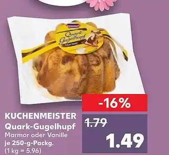 Kaufland Kuchenmeister Quark-gugelhupf Angebot