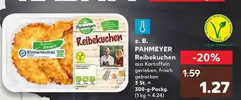 Kaufland Z. B. Pahmeyer Reibekuchen Angebot