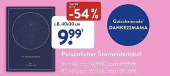 Aldi Nord Persönlicher Sternenhimmel Angebot