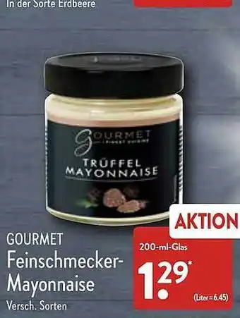 Aldi Nord Gourmet Feinschmecker Mayonnaise Angebot