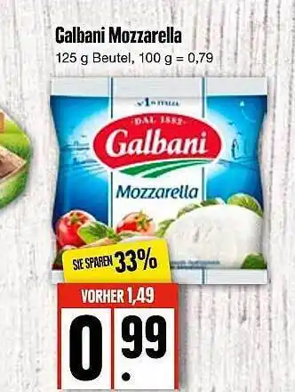 Edeka Calbani Mozzarella Angebot