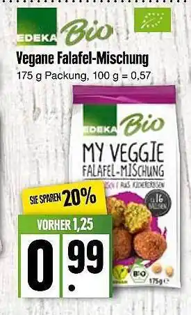 Edeka Vegane Falafel-mischung Angebot