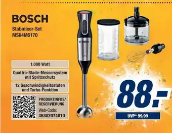 Expert Bening Bosch Stabmixer-set Ms64m6170 Angebot