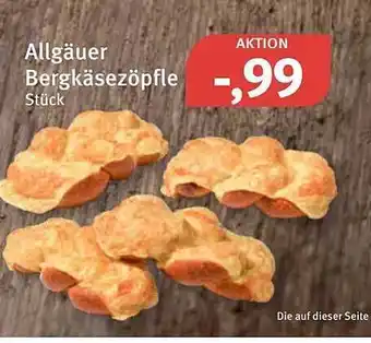 Feneberg Allgäuer Bergkäsezöpfle Angebot