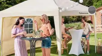 Aldi Nord Aluminium-Faltpavillon Angebot