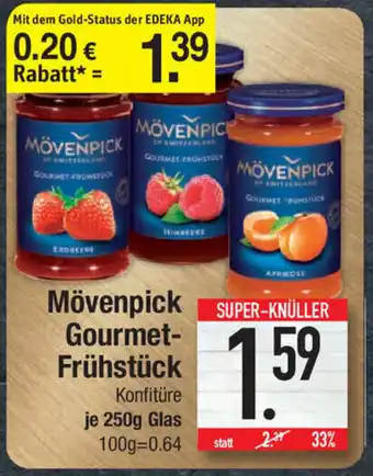 Marktkauf Mövenpick Gourmet Frühstück 250g Glas Angebot