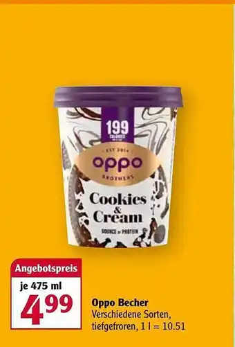 Globus Oppo Becher Angebot