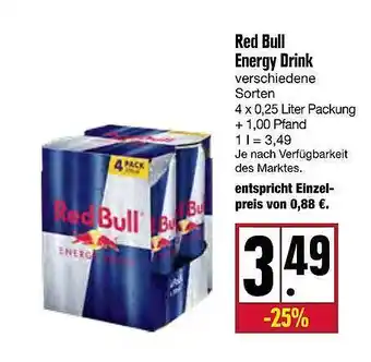 Kupsch Red Bull Energy Drink Angebot