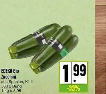 Kupsch Edeka Bio Zucchini Angebot