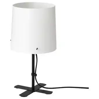 IKEA Barlast tischleuchte schwarz/weiß Angebot