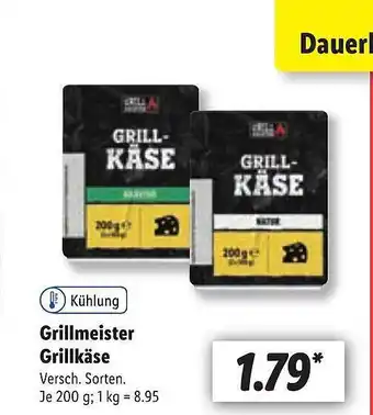 Lidl Grillmeister Grillkäse Angebot