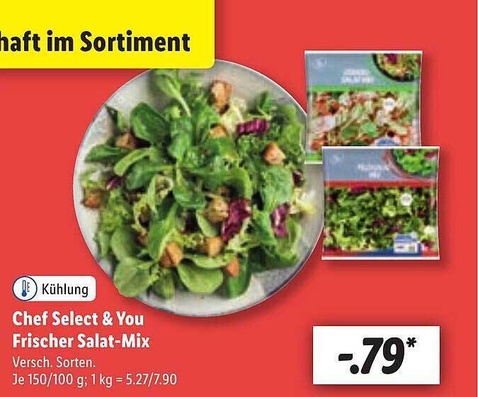 Chef Select & You Frischer Salatmix Angebot bei Lidl