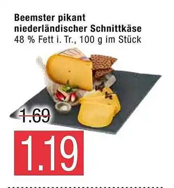 Marktkauf Beemster Pikant Niederländischer Schnittkäse Angebot