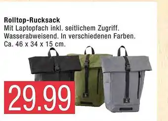 Marktkauf Rolltop-rucksack Angebot