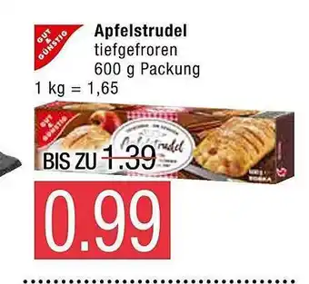 Marktkauf Gut & Günstig Apfelstrudel Angebot