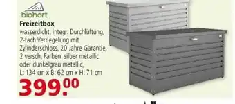 Multi Markt Biohort Freizeitbox Angebot