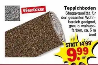 Repo Markt Teppichboden Angebot