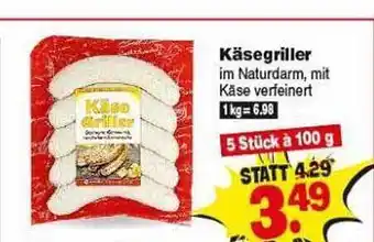 Repo Markt Käsegriller Angebot